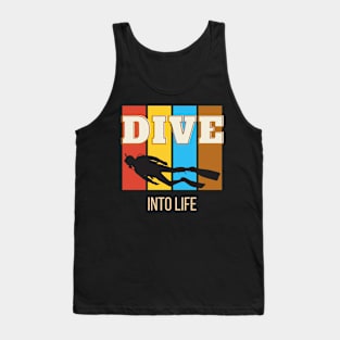 Dive into life Tank Top